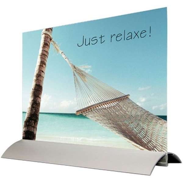 Swing Wing, horizontal, alu base with A4 acrylic holder #1