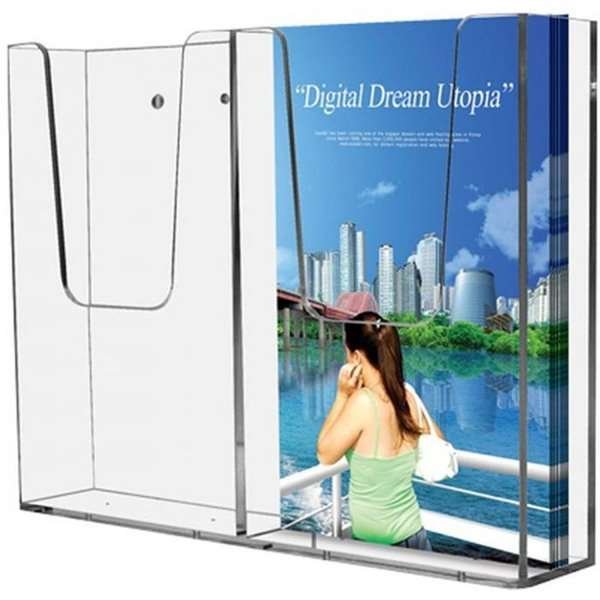 Wall Dispenser, acrylic holder, 2 x M65 #1
