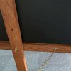 Wooden Easel, 165 cm heigh i dark wood #6