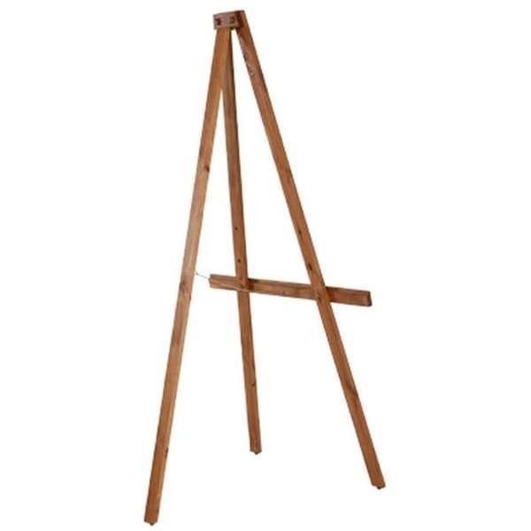 Wooden Easel, 165 cm heigh i dark wood #3