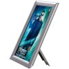 Opti snap frame, 14 mm, A4, silver, with support fitting #1
