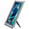 Photo snap frame, 14 mm, A5, silver, with support fitting #1