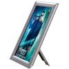 Photo snap frame, 14 mm, A6, silver, with support fitting #1