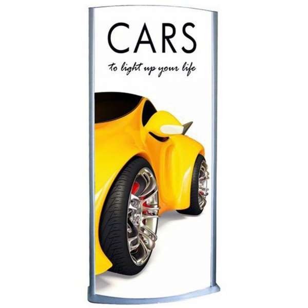 Totem Elipse Light Stand, double sided, 80 x 170 cm #1