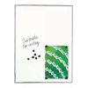 Whiteboard, magnetic with 9 mm alu profile, 4 x A4 #2