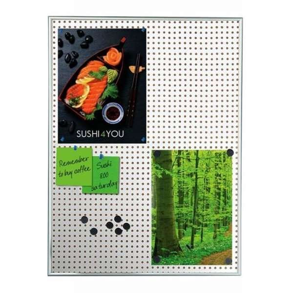 Infoboard Combi, 9 mm, 6 x A4, alu/silver #2