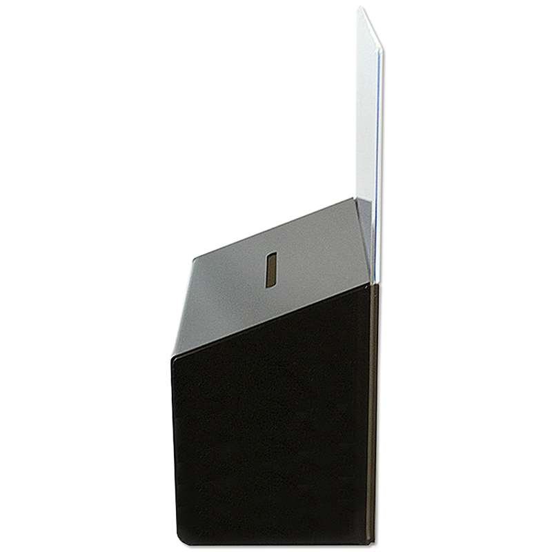 Tip Box Black with A5 info and lock #3