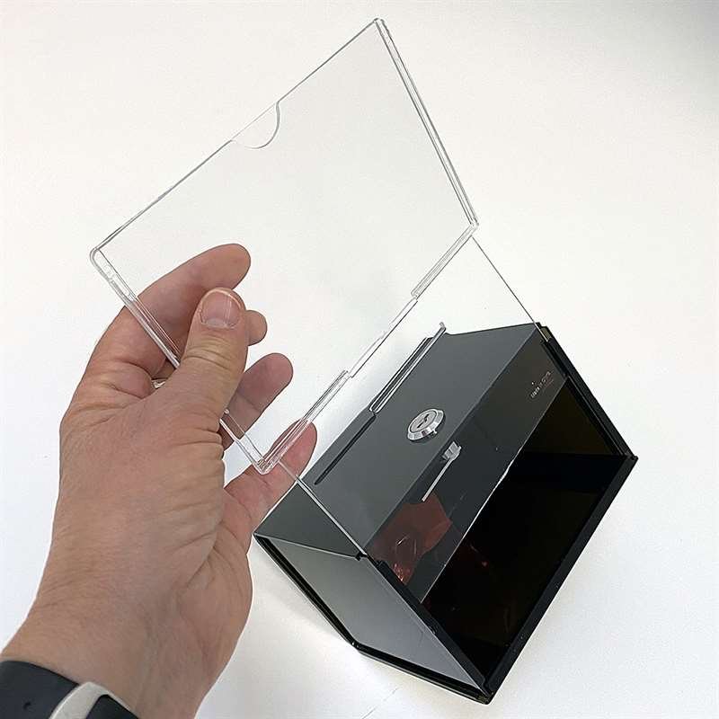 Tip Box Black with A6 Info and lock #4