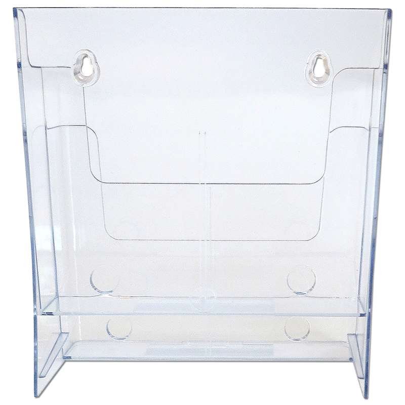 Table & Wall Dispenser, 2 x A4 acrylic holder #4
