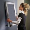 Infobox, alu/silver, with felt and lock, 4 x A4 #2
