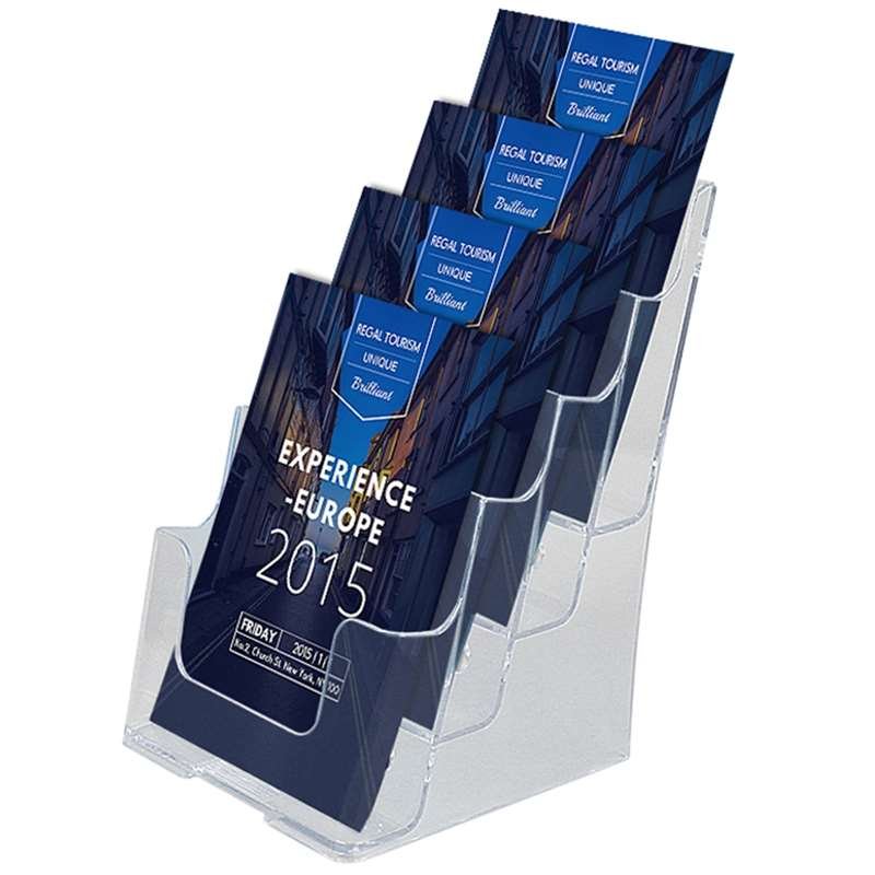 Table & Wall Dispenser, 4 x A5 acrylic holder #1