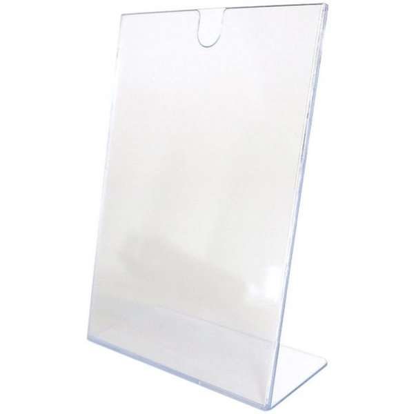 Menuholder Single, vertical, A4, with top incert #1