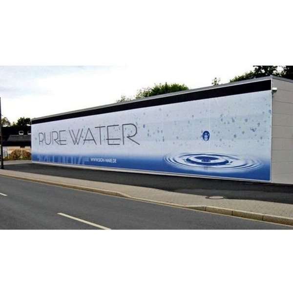End cap for Outdoor Banner Profile #6