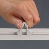 Poster-Clamp, 60 cm, alu/silver #9