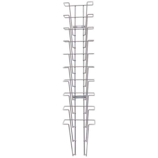 Wireholder Wall 10 x A4, silver #2