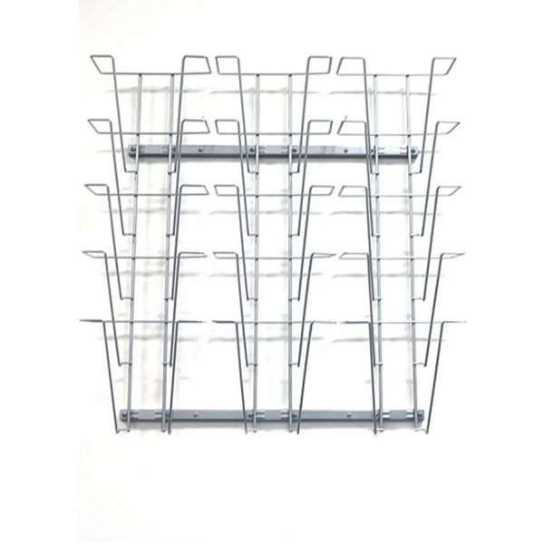 Wireholder Wall, 15 x A4, silver #2