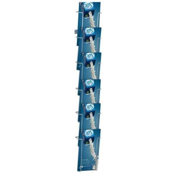 Wireholder Wall, 6 x M65, silver #1