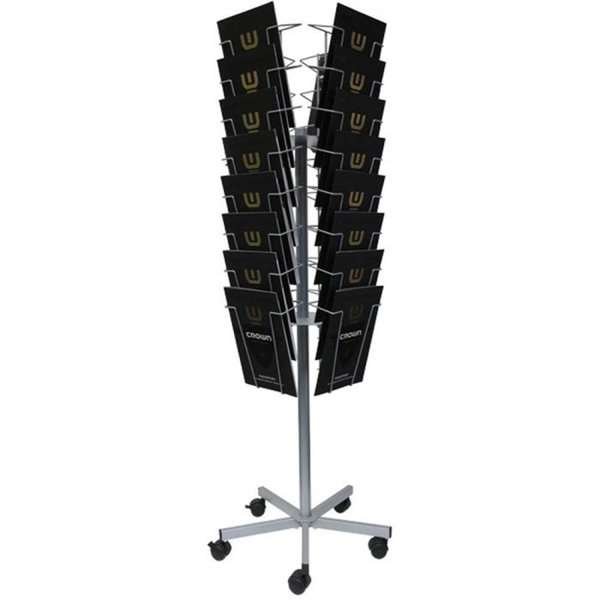 Brochure Spin Wire with 5 rolls, 32 x A4, silver #1