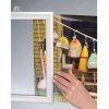 Slide-in frame, double sided, 25 mm, horizontal, A3, alu/silver #5