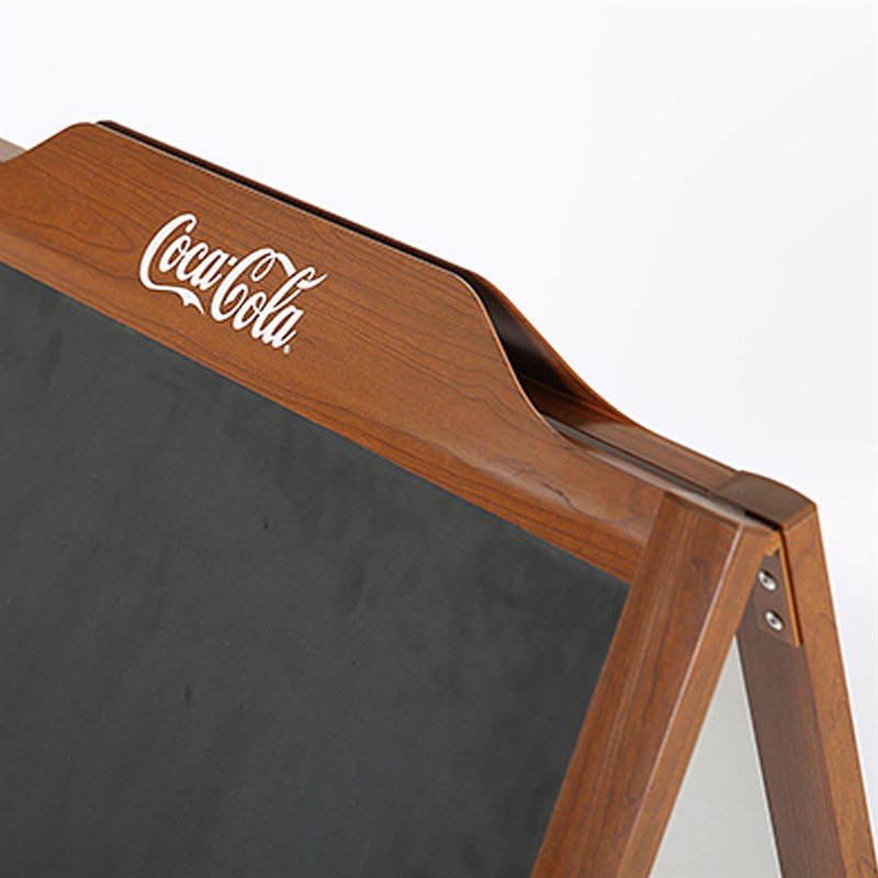A-board Wood-Look with blackboard #4