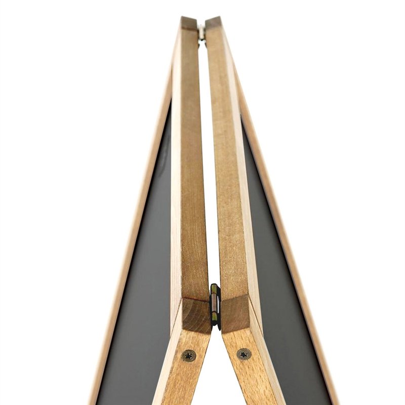 Wooden A-Board Light with blackboard of steel #3