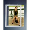 Slide-in frame, double sided, 25 mm, vertical, A4, alu/silver #4