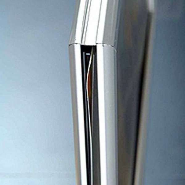 Slide-in frame, double sided, 25 mm, horizontal, A3, alu/silver #2