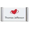 Door Sign, 10,5 x 14,8 cm, 15 mm profile, alu/silver #1