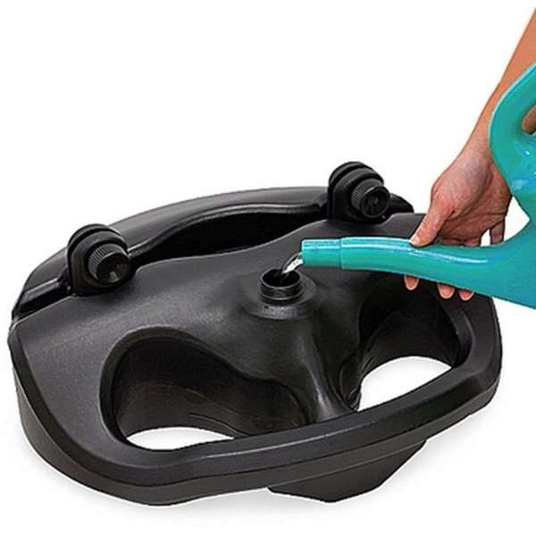 Panel Waterbase, black holder for plates #6