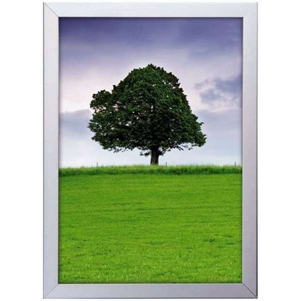Window Frame, double sided, 32 mm, A1, alu/silver #2
