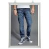Slide-in frame, double sided, 25 mm, vertical, A3, alu/silver #1