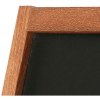 Wooden Chalkboard with feet, dark wood and black board 12,7 x 17,8 cm #2