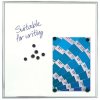 Whiteboard, magnetic with 9 mm alu profile, 12 x A4 #1