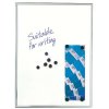 Whiteboard, magnetic with 9 mm alu profile, 4 x A4 #1