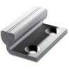 1 pc. of aluminum fitting for floor / ceiling mounting of Outdoor Banner Profile #1