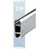 Outdoor Banner Profile, single sided, 100 cm #1