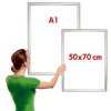 Opti snap frame, 32 mm, A1, silver #2