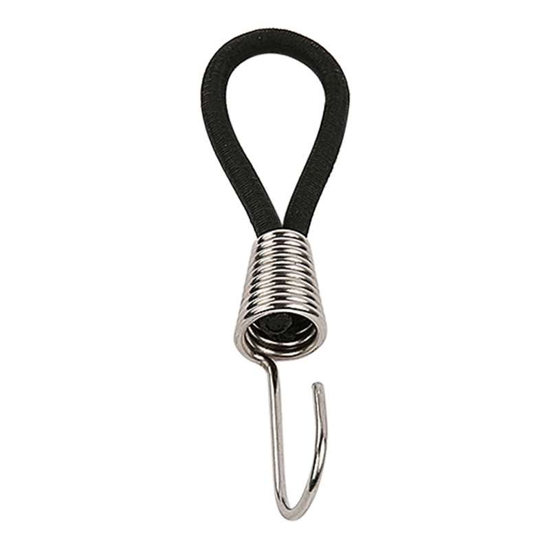 Black bungee cord with stainless steel hook, set with 40 pcs., for Omni Banner Frame #1