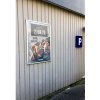 Alu Snap Frame Watersafe, 35 mm, 50 x 70 cm, silver #8