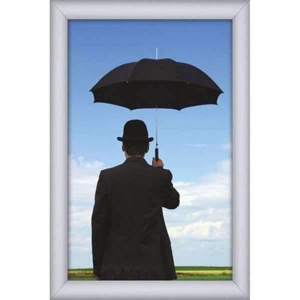 Alu Snap Frame Watersafe, 35 mm, 50 x 70 cm, silver #3