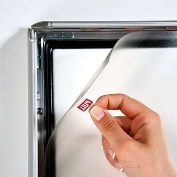Alu snap frame watersafe, 25 mm, A2, silver #4