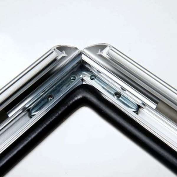 Alu snap frame watersafe, 25 mm, A2, silver #3