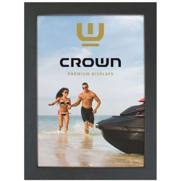 Crown snap frame, 33 mm, A2, black #7