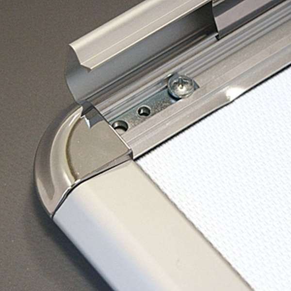 Alu snap frame Rondo, 32 mm, A3, silver #5