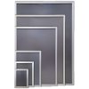 Alu snap frame, silver, 20 mm flat profile, A3 #7