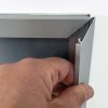 Alu snap frame, silver, 20 mm flat profile, A3 #3