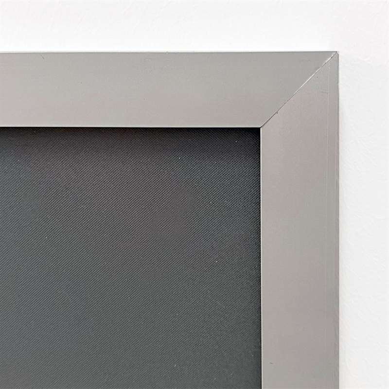 Alu snap frame, silver, 20 mm flat profile, A3 #2