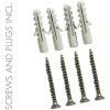 Alu snap frame 25 mm, A3, stainless steel look #5
