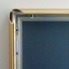 Alu snap frame 25 mm, A2, polished gold #5