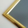 Alu snap frame 25 mm, A2, polished gold #6